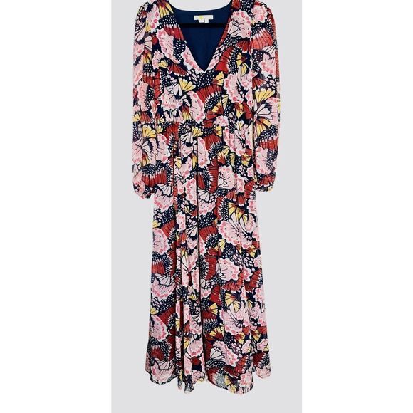 BODEN Multi Metallic Detail Maxi Dress SOLD OUT AZ 6P Boho NWOT! Vacay - Picture 7 of 11